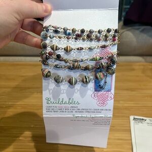 📿 Buildables Paper Bead Jewelry Strands – 14 Assorted Strands